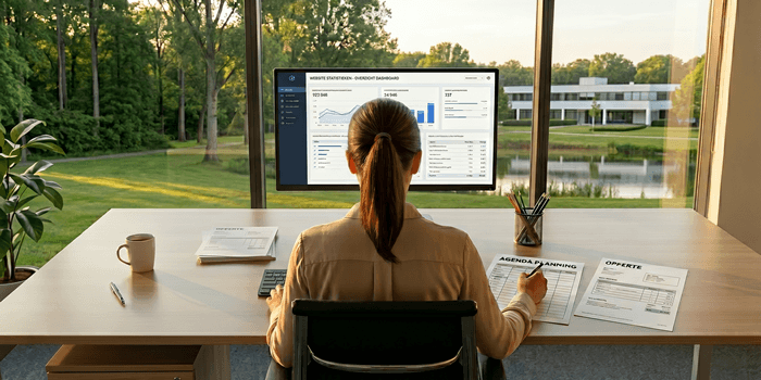 Ons eigen stijl ontwerp en offerte voor WordPress optimalisatie.