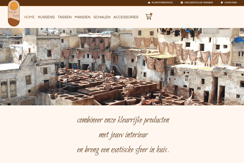 Portfolio item: de WordPress website ontwikkeling van Tandheelkundig Centrum